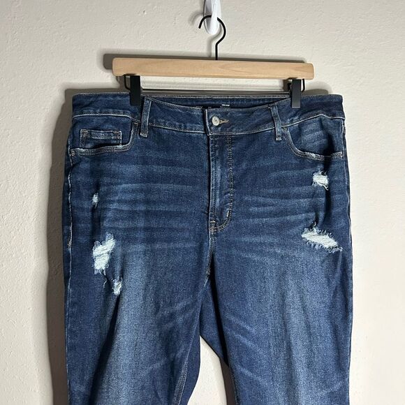 Old Navy High Rise Rockstar Super Skinny Jeans Size 20 - Picture 6 of 13